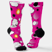 Happy Hollowing Cute Socks Socken (Gewinkelt)
