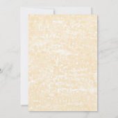 Happy Holly Days Eleganter Gold-Typ und Red Berrie Karte (Rückseite)