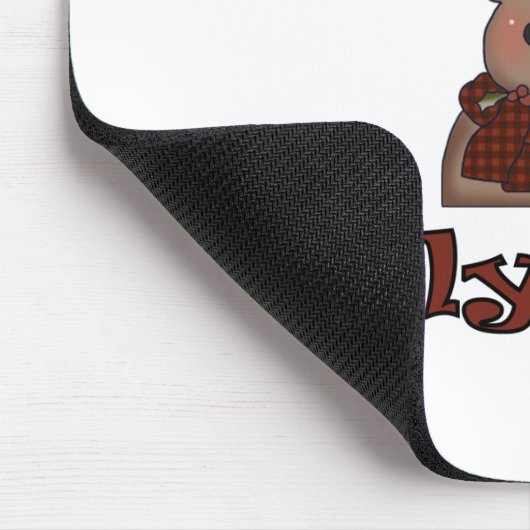 Happy Holly Days Mousepad (Ecke)