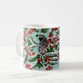 Happy Holly Quail Kaffeetasse (Vorderseite Links)