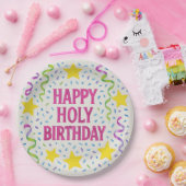 Happy Holy Birthday-Christliche Kid's Party Plate Pappteller (Party)