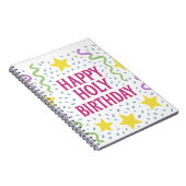 Happy Holy Birthday-Christliche Kinder-Notebook Notizblock (Rechte Seite)