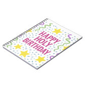 Happy Holy Birthday-Christliche Kinder-Notebook Notizblock (Linke Seite)