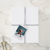 Happy Holydays  Geschenkanhänger (Mit Garn)