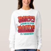 Happy holydays Pixel Art Sweatshirt (Vorderseite)