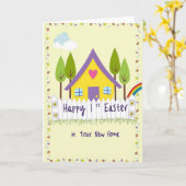 Happy Home Celebration Card Karte (Gelbe Blume)