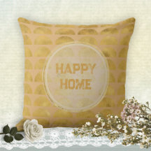 HAPPY HOME Golden Grunge Elegant Stylisch