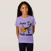 Happy Honk-ween Funny Canada Goose Halloween T-Shirt (Vorne ganz)