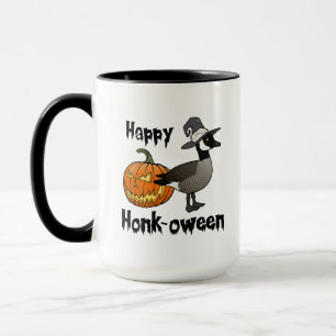 Happy Honk-ween Funny Canada Goose Halloween Tasse