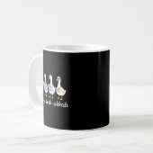 Happy Honkukkah Hanukkah Funny Chanukah Jewish Fes Kaffeetasse (Vorderseite Links)