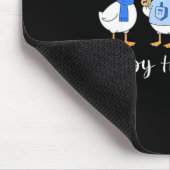 Happy Honkukkah Hanukkah Funny Chanukah Jewish Fes Mousepad (Ecke)