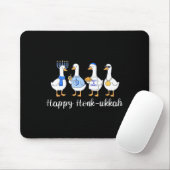 Happy Honkukkah Hanukkah Funny Chanukah Jewish Fes Mousepad (Mit Mouse)