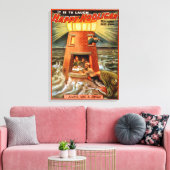 Happy Hooligan Lighthouse und Jonah Play Leinwanddruck (Insitu (Wohnzimmer))