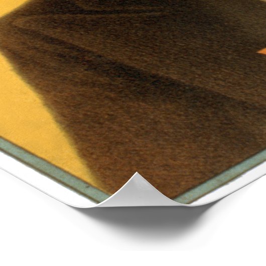 Happy Hooligan's Reise um die Welt Poster (Ecke)