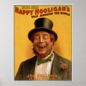 Happy Hooligan's Reise um die Welt Poster (Vorne)