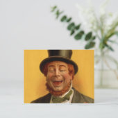 Happy Hooligan's Reise um die Welt Postkarte (Stehend Vorderseite)