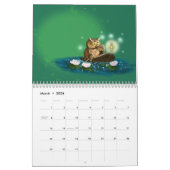 Happy Hooters Owls lustige Jahreszeiten anpassbar Kalender (Mär 2026)