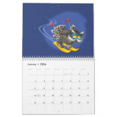 Happy Hooters Owls lustige Jahreszeiten anpassbar Kalender (Jan 2026)