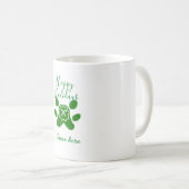 Happy Hop Hund Pfoten Candy Stock Tier Kaffeetasse (VorderseiteRechts)