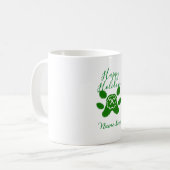 Happy Hop Hund Pfoten Candy Stock Tier Kaffeetasse (Vorderseite Links)