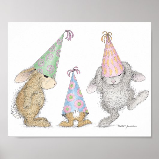 Happy Hoppers® Wall Art Poster (Vorne)