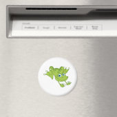 Happy Hopping Frog Magnet (In Situ (Geschirrspüler))