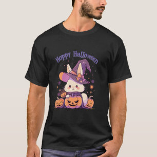 Happy Hoppy Halloween Niedliches Bunny Rabbit Witz T-Shirt