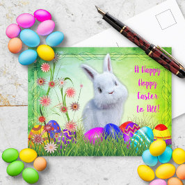 Happy Hoppy Oaster Gruß Postkarte