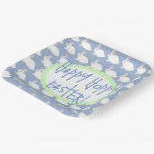 Happy Hoppy Oaster Pappteller (Gewinkelt)