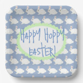 Happy Hoppy Oaster Pappteller (Vorderseite)