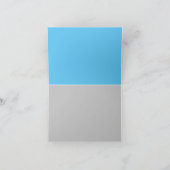 Happy (Hoppy) Ostergrüßkarte Karte (Innenseite)