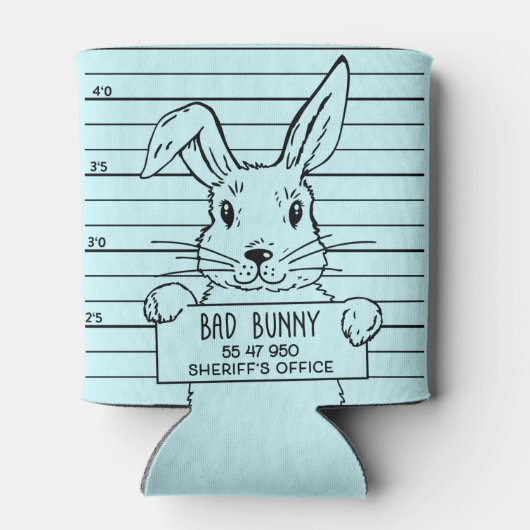 Happy Hoppy Ostern Niedlich Funny Bunny Dosenkühler (Rückseite)