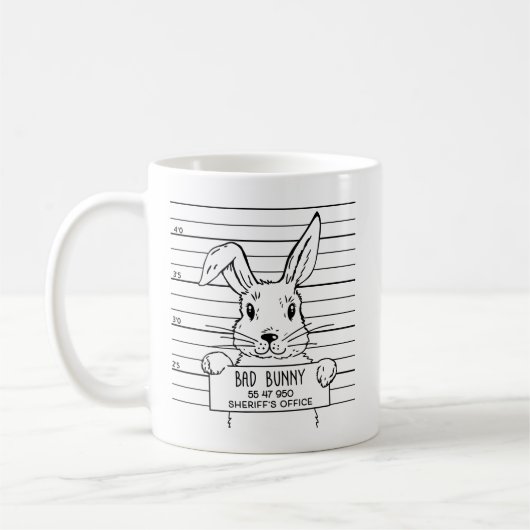 Happy Hoppy Ostern Niedliches Kaffeetasse (Links)