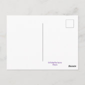 Happy (Hoppy) Osterpostkarte Postkarte (Rückseite)