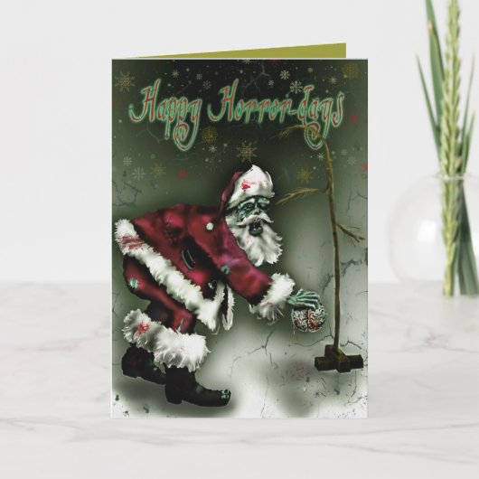 Happy Horror Days Feiertagskarte (Vorderseite)