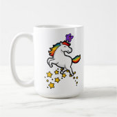 Happy Horror Rainbow Unicorn Meeple Board Game Kaffeetasse (Links)