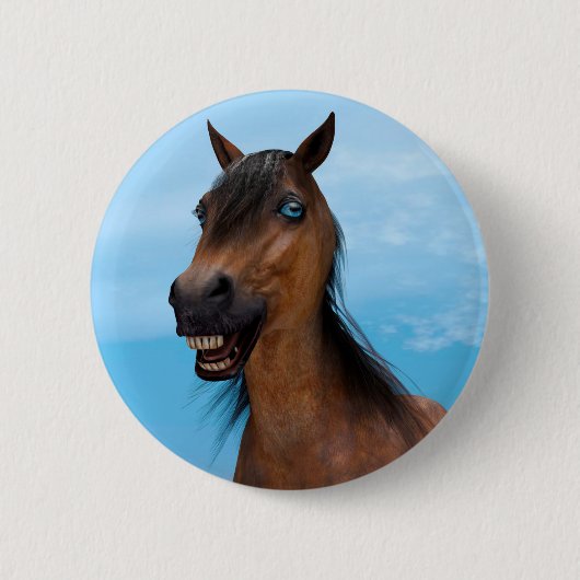 Happy Horse Button (Vorderseite)