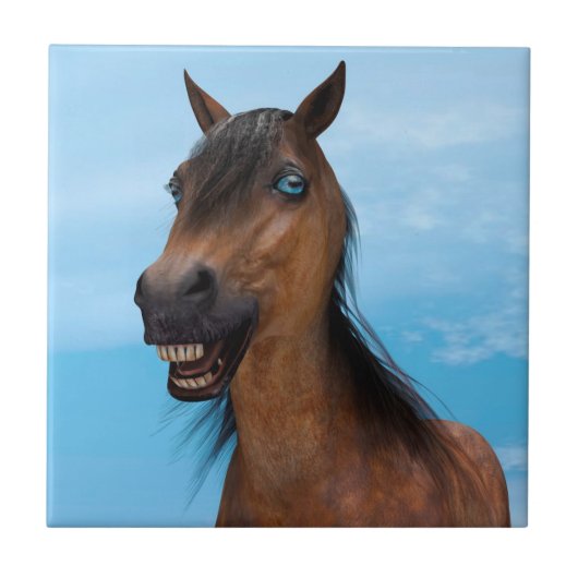 Happy Horse Fliese (Vorderseite)