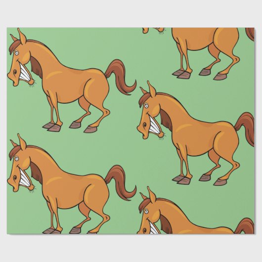 Happy Horse Geschenkpapier (Flach)