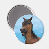 Happy Horse Magnet (Vorderseite/Rückseite)