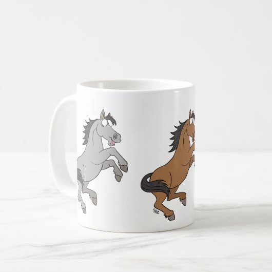 Happy Horse Tasse (Vorderseite Links)