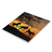 Happy Horses Art Tile Fliese (Seite)