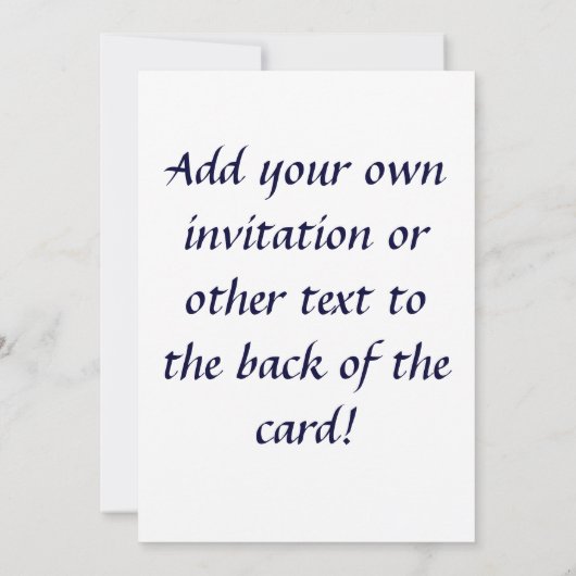 Happy Hört individuelle Einladungen oder Einladung (Rückseite)