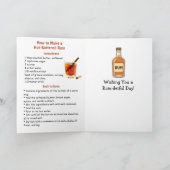 Happy Hot-Buttered Rum Day | January 17th Karte (Innenseite)