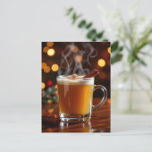 Happy Hot-Buttered Rum Day | January 17th Postkarte (Stehend Vorderseite)