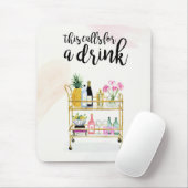 Happy Hour auf Zuhause II Mousepad (Mit Mouse)