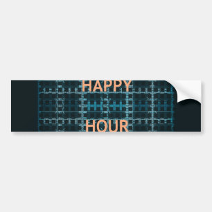 Happy Hour Autoaufkleber Template Car