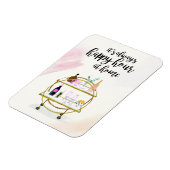 Happy Hour bei Zuhause I Magnet (Linke Seite)