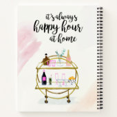 Happy Hour bei Zuhause I Notizblock (Rückseite)
