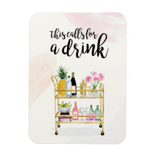 Happy Hour bei Zuhause II Magnet